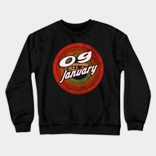 09 January Crewneck Sweatshirt